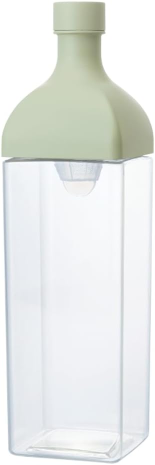 "Ka-Ku" Cold Brew Tea Bottle, 1200ml, Smoky Green