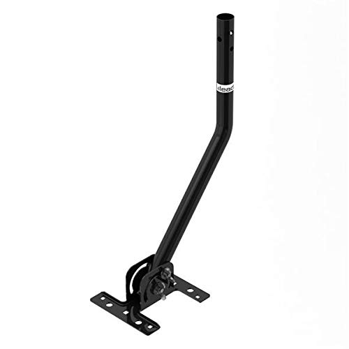 G01 Universal 180°Adjustable TV Antenna J-Pole Aerial Bracket Black