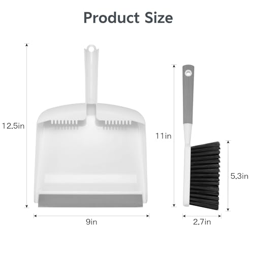 image for SetSail Mini Broom and Dustpan Set, Portable Cleaning Brush and Dustpa