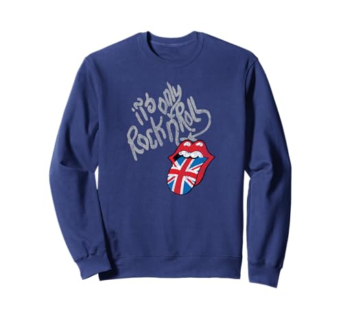 The Rolling Stones Rock N Roll UK Tongue Sweatshirt