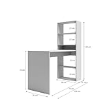 Zoom IMG-2 duehome scrivania giovanile con ripiano Zoom IMG-2 duehome scrivania giovanile con ripiano