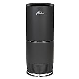 Hunter Fan Company HP670 True HEPA Air Purifier for Allergies, Removes Dust, Smoke, Mold, and Pollen, Covers up to 195 Sq. Ft., Digital Tall Tower, Black