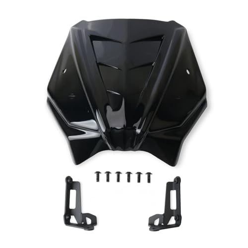 Pare-brise avant moto pour CB500 Hornet 2024-2025 saute-vent noir