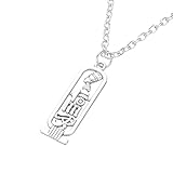 ❀ Ein gutes Leben, das Leben ist ein Fest, eine große Party, dies ist ein Moment in unserem Leben, diese Halskette mit Anhänger zu tragen ist wirklich cool, sehr geeignet für jeden!