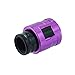 Abfer Tire Air Cap Valve Stem Covers Unique Shape Wheel Pressure Caps for Most Vehicle Bike SUV Truck Motorcycle,Purple-1