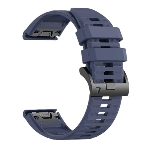 [�����ȓX] �ɓK����Garmin Fenix 6 6 X 7 X 5 5 X Plus Forerunner 970 965 Fenix 8�X�|�[�c�x���gQuickFit 22 26 mm�V���J�Q���x���g(Deep blue,26mm)