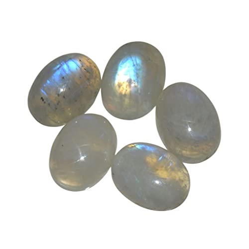 Pierre de lune naturelle arc-en-ciel pour des bijoux du quotidien