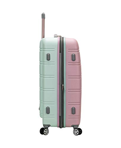 Rockland Melbourne Hardside Expandable Spinner Wheel Luggage, Mint, 2-Piece Set (20/28) #TOP1