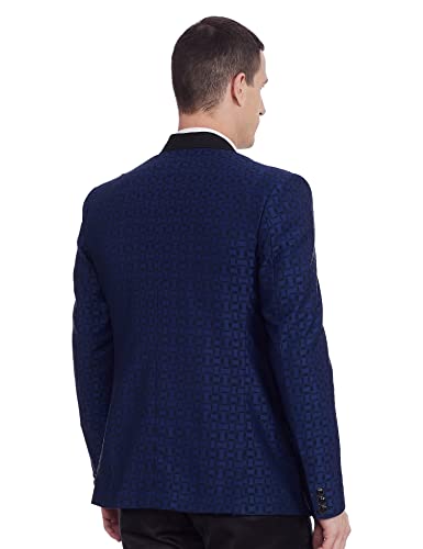 Image of Ethnix by Raymond Men's Geometric Weave Jacket Regular Blazer