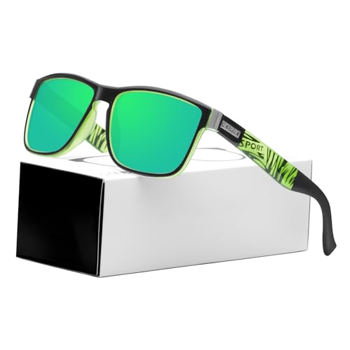 GRFISIA Vintage Polarized Sunglasses for Men and Women Driving Sun glasses 100% UV Protection