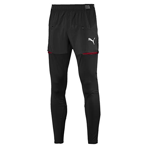 PUMA Arsenal FC Stadium Pro Pantalon de Jogging pour Homme avec Poches zippées S Black Chili Pepper