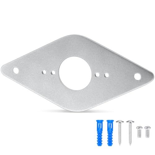 MorningRo 1 Pack Hose Bib Mounting Plate Spigot Repair Kit Aluminum
