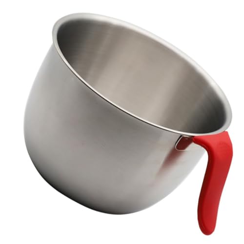 Bowl para mezclar de acero inoxidable con asa 19x13cm miniatura 1