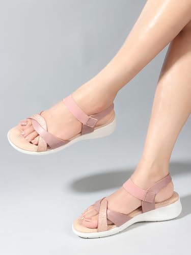 Image of Carlton London women's Lightweight Everyday Casual Sandal