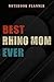 Produktbild Notebook Planner Best Rhino Mom Ever nice: 6x9 in ,Money,Budget,Do It All,Passion,Small Business,High Performance