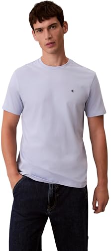 Calvin Klein Jeans Tee Shirt Classic Monogram tkf Casual Blue M