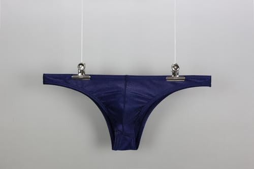 Gogobear Men's Sexy Low Rise Underwear Ultra-Thin Breathable Briefs Comfortable Invisible Underpants 3-6 Pack3