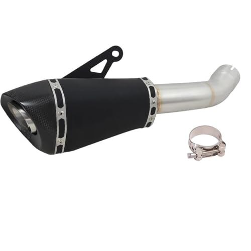 Silencieux d'échappement Moto en Carbone avec Raccord Central et DB Killer pour ZH2 Z H2 SE 2020-2023