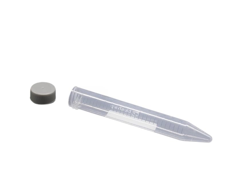 50x 15ml Screw tip Bottom centrifuge Tube BS-150-M-S