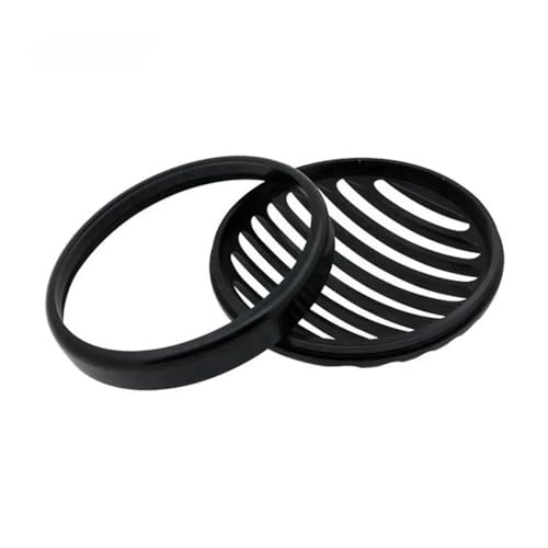 Cache phare moto pour éviter la casse du verre de phare Triumph Bobber Black