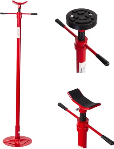 KATSU Under Hoist Stand 0.5 Ton 1000 lbs Under Vehicle Car Support Tool Automotive Exhaust Support Stabilizer Engine Lift Stands Up to 1900 mm 161235
