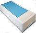 Lumex 41984-1633 419-Series Gold Care Foam Mattress with Zipper, 400 lb Maximum Weight Capacity, Four Separate Anatomically Matched Support Zones, Soft and Durable Nylon Top Covers, 84"x35"x6"