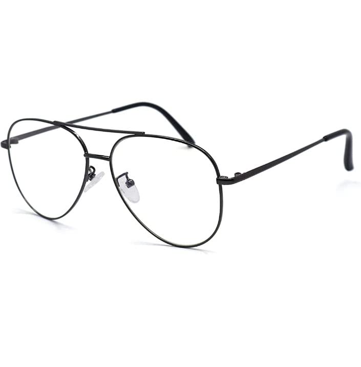 Zaveri Optic Progressive Reading Glasses Photochromic Anti Glare For Men and Women Power Available +1.00 to+3.00 Aviator Black Frame Free Size (Distance plano/Reading+3.00) (B09V1TSSVC) Amazon Price History, Amazon Price Tracker