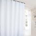 Ufaitheart Shower Stall Shower Curtain 36 x 72 Inch Long Shower Curtain Hotel Decorative Fabric Bath Curtain Solid, Pure White