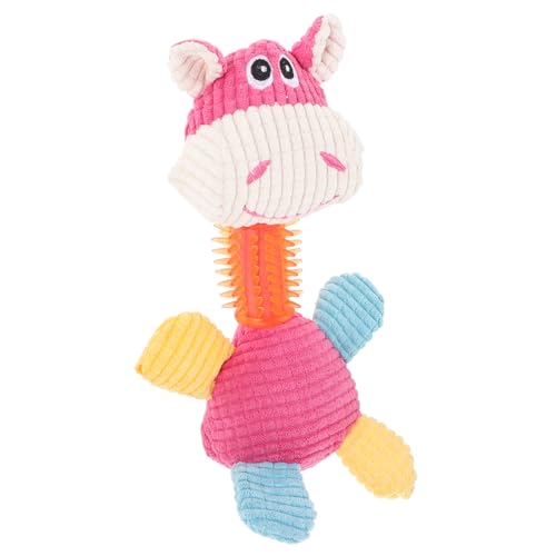 GALPADA カワイイキャラクターデザインの犬用ぬいぐるみおもちゃ 噛むための柔らかいプラッシュ素材 歯磨き効果 ペットのお友達として適し