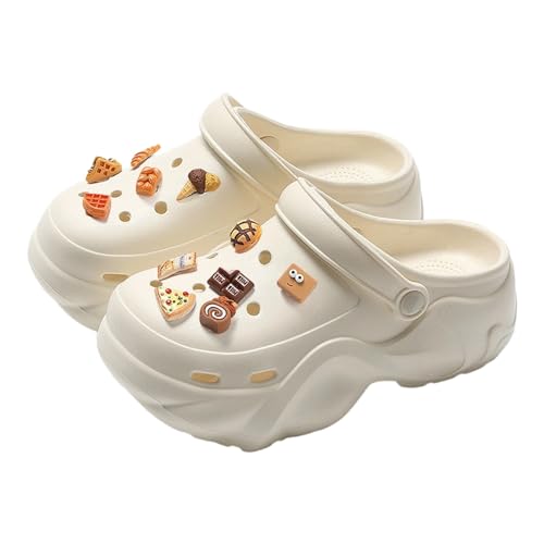 Breathable Platform Clogs For Women Men Unisex Slip On Comfortable Casual Shoes with Charm Accessories For Daily Wear All Seasons Zapatillas Bota Niño