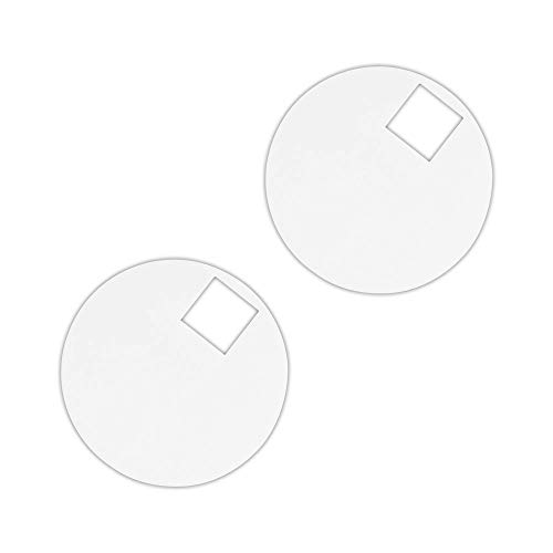 Hekatron Genius, set di 2 adesivi per rilevatori