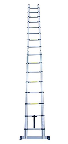 Senrob Aluminum Telescopic Extension Ladder,Extendable Folding Multi-Purpose Ladder Max 330 Lbs. Capacity (16.5 Ft) #TOP3