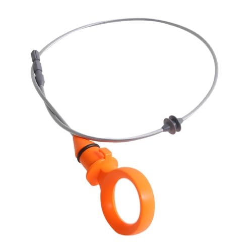 Image of 07K115611E Engine Oil Dipstick Indicator, Compatible with Volkswagen L5 2.5L Jetta Passat Golf Rabbit Beetle Engine Oil Fluid Level Dip Stick Replace 917404, 07K115611F