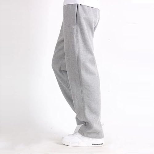 Thatrich Men's Baggy Sweatpants Lightweight Outdoor Basic Pants Straight Leg Casual Lounge Sweat Pant Athletic Workout Jogger2