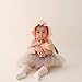 JELLYTREE Baby Hat Bonnet Toddler Girls Fashion Princess Ruffle Muslin Lining Cap Infant Lacy Beanie, Pink, M