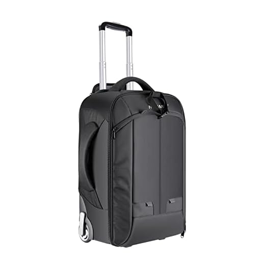 Neewer – Mochila Convertible en Maleta de Ruedas para cámaras SLR/DSLR y Accesorios (NW3300), Negro