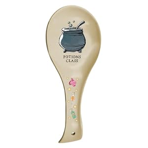 Silver Buffalo Harry Potter Potions Class Ceramic Spoon Rest, 9.45” x 1” x 4.25”