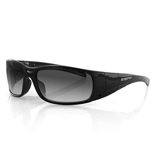 Bobster ® Gunner, Gloss Black Frame, Smoked Photochromic Lens