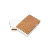 Full Circle In A Nutshell Walnut Scrubber Sponges – Pack of 2 Non-Scratch Natural Kitchen Scrubbies for Dishes and Household Cleaning