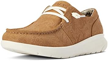 Ariat Womens Hilo Tan Floral Emboss 7.5