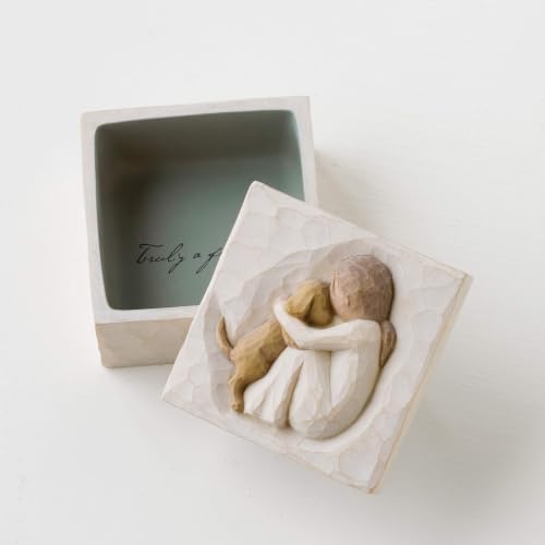 Willow Tree True Keepsake Box, Sculpted Hand-Painted Bas-Relief Box - Image 3