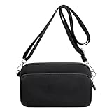 Bolsa Unissex Compacta com Duas Alças - De Mão e Transversal, Impermeável, Leve e Multiuso para Viagem e Uso Diário