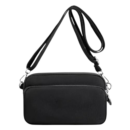 Bolsa Unissex Compacta com Duas Alças - De Mão e Transversal, Impermeável, Leve e Multiuso para Viagem e Uso Diário