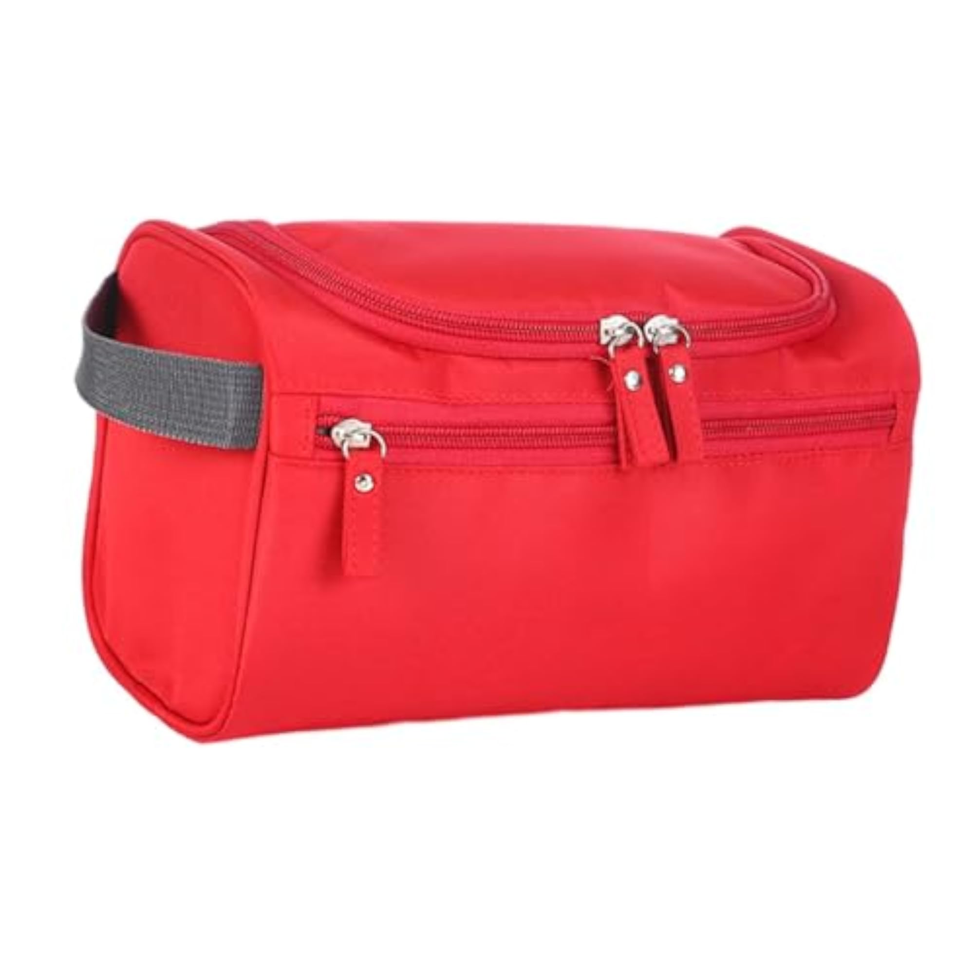 2x Travel Toiletry Bag Men Women Portable, Red