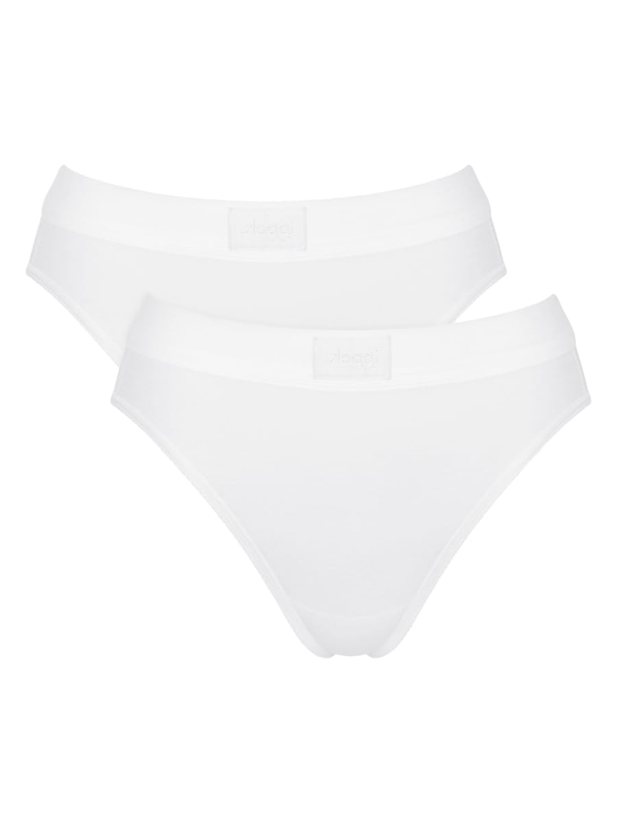 Sloggi Women's White Double Comfort T Tai 2P