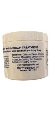 Set of 2 Stopitt 4 oz. Medicated Anti ? Dandruff Hair and Scalp Treatment bundled by Maven Gifts