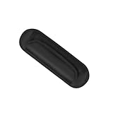 ALLVD (1個入り) ショルダーパッド パット ベルクロ 簡単装着 取り外し可能なショルダーパッド 肩パッド スペア交換用 ビジネスバッグ、PCバッグ、カメラケース、スポーツバッグなどに最適 ブラック 24*7.5cm