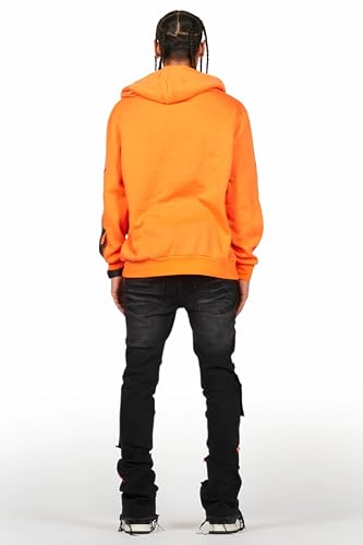 Men's Vadim Patchwork Stacked Flare Jean4