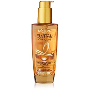 L’oréal Paris Elvital Oil Magique Veredelende haarolie, 1 x 100 ml, voor alle haartypes, met 6 kostbare bloemoliën