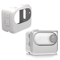 Custodia In Silicone Per Insta 360 GO 3S/GO 3 | Protettiva E Impermeabile | Nero - Foto 8